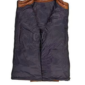 Veste bulle à capuche de qualité OEM pour l'extérieur, imperméable et respirante, à séchage rapide, avec fermeture à glissière pour hommes, couleur unie - Product Image 3