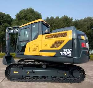 Excavadora excavadora sobre orugas Hyundai HX135 13TON de alta calidad original a la venta - Product Image 2