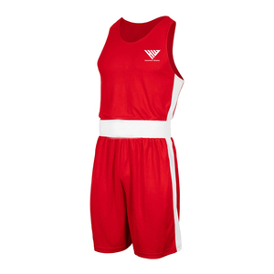 ชุดชกมวยสำหรับ100% ชุดเครื่องแบบชกมวยมืออาชีพผ้าคอตตอนผ้าโพลีเอสเตอร์แห้งเร็วสวมใส่สบาย - Product Image 1