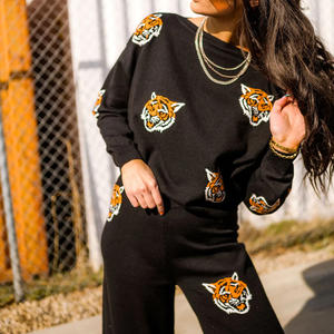 Ensemble pour femmes Streetwear de qualité supérieure Sweatsuits personnalisés Ensemble 2 pièces décontracté Tenue pour femme Fitness Sport Sweatsuits - Product Image 6