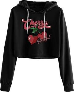 Nouveauté, vente en gros, sweat à capuche pour femme, imprimé décontracté, de haute qualité, hiver 2024, matière polaire, prix bas - Product Image 3