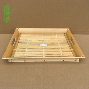 ถาดอาหารแฮนด์เมดพร้อมที่คลุมผ้าตะกร้าเก็บสินค้าจากเวียดนาม - Product Image 5