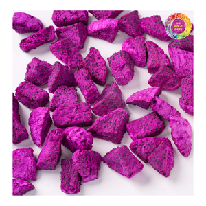 Cubo de fruta de dragón seco crujiente dulce FD, Cubo de fruta de dragón liofilizado FD/rebanado en paquete al vacío, fruta de dragón liofilizada - Product Image 3