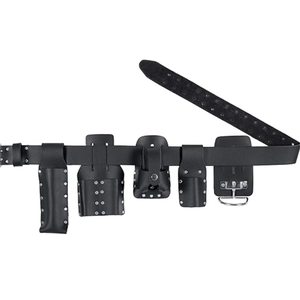 El cinturón de herramientas de andamio duradero mantiene las herramientas seguras y accesibles, ideal para trabajos de construcción y reparación con un ajuste cómodo - Product Image 1