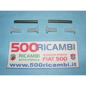 Kit de charnières de porte FIAT 500 D F L R MONTAGGIO avec fixation et réglage pour porte et fenêtre - Product Image 1