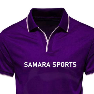 Polos pour hommes unisexes de couleur unie en coton 100% respectueux de l'environnement de haute qualité Logo personnalisé - Product Image 2