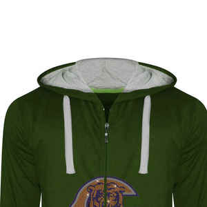 Factory Direct Sale Customized Zipper Rhinestone <b>Hoodie</b> For <b>Men</b> Best Clothing Street Wear <b>Fleece</b> <b>Men</b> Rhinestone Zipper <b>Hoodie</b> - Product Image 4