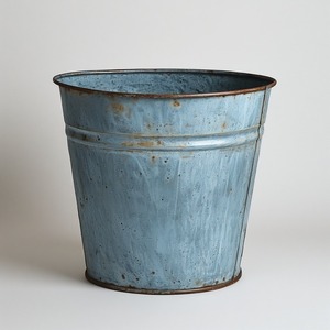 Elegante maceta galvanizada con esmalte patrimonial perfecto para la decoración de jardín de temporada y el estilo clásico para el hogar al aire libre - Product Image 3