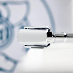 Maquinilla de afeitar en húmedo para hombre, maquinilla de afeitar con logotipo personalizado, hoja intercambiable, hoja de acero inoxidable de doble filo - Product Image 5