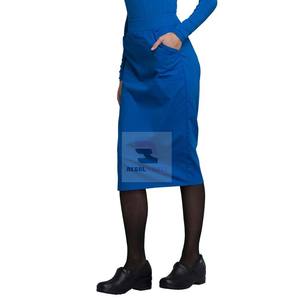 Faldas Médicas para Enfermeras, Uniformes de Hospital de Tela Tejida Ecológica para Mujer, Color y Logotipo Personalizados, Venta al Por Mayor - Product Image 3