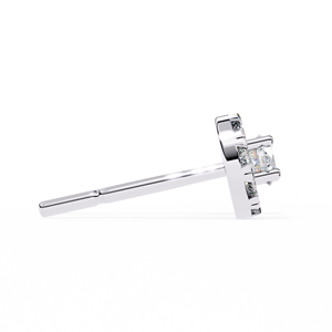 Boucles d'oreilles à tige Hiphop stock disponible diamant hip-hop Tendance Boucles d'oreilles en diamant de luxe Classique - Product Image 5