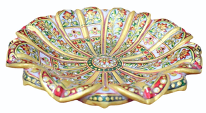 Juego de cuencos de resina de remolino de lujo de fábrica, mármol de diseño nórdico para fiestas de boda, plato de frutas y Servicio de ensalada - Product Image 2