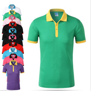 Été Hommes Personnalisé Haute Qualité 100% Coton Séchage Rapide Golf pour Polos à Manches Courtes et Motif Solide Imprimé Jersey - Product Image 6