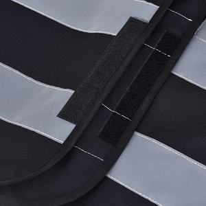 Chaleco Reflectante de Seguridad Color Negro con Logotipo Personalizado al por Mayor 2026, Ropa de Seguridad con Logotipo para Trabajo con Luces LED en Construcción y Tráfico - Product Image 4