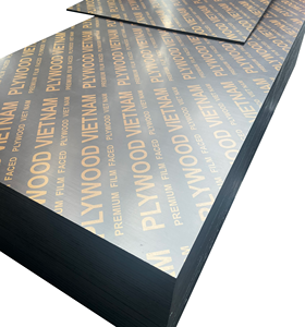 Prix bon marché contreplaqué revêtu de film noir 100% contreplaqué revêtu de film de noyau de peuplier pour la construction de contreplaqué pour coffrage de béton - Product Image 1