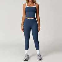 Ensembles de yoga de haute qualité en gros, vêtements de yoga pour femmes, vêtements de sport, tenue de sport, ensemble de yoga de gym, meilleur style, mode féminine, respirant