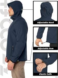 Última moda invierno a prueba de viento Softshell Slim Fit hombres Casual chaqueta hombres Softshell chaqueta para hombres por Boomletcorp. - Product Image 3