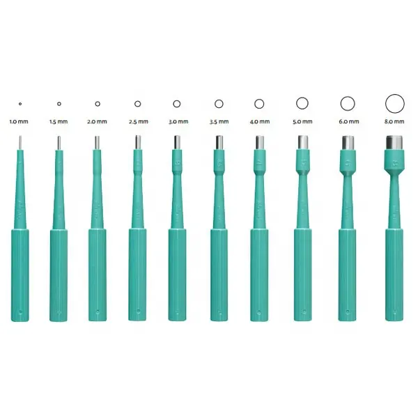 生検パンチ使い捨て滅菌1mm〜8mm