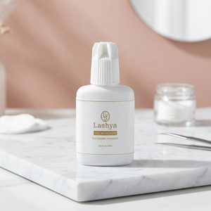Removedor de Pegamento para Pestañas Lashya, Gel Removedor, Solvente para el Cuidado de las Pestañas, 15 ml, Botella Blanca para Uso en Salón, Limpieza Segura - Product Image 1