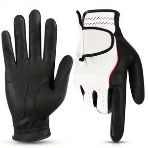 Gants de golf en peau de mouton avec logo personnalisé en cuir Cabretta de qualité supérieure et supérieure pour adultes sportifs - Product Image 6