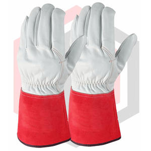 ถุงมือทำงานหนังอุตสาหกรรมป้องกันสำหรับงานหนัก - Product Image 1