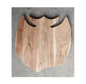 Tabla de cortar redonda de madera de acacia con encimera de mesa con asa para tabla de Pan de carne tabla de cortar para uso doméstico y restaurante - Product Image 1