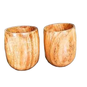 Meilleure vente tasse en bois personnalisée écologique et accessoires de cuisine taille personnalisée tasse à thé en bois de manguier au meilleur prix - Product Image 1
