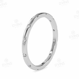 แหวนแต่งงานลายเพชรรูปดาวสุดคลาสสิกทอง14K ประดับเพชรธรรมชาติเครื่องประดับงานหมั้นและงานปาร์ตี้ - Product Image 2