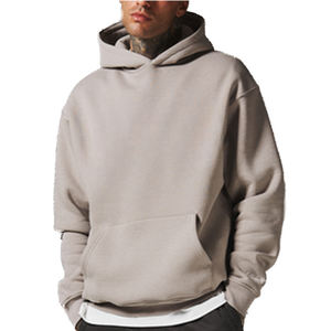 Nouvel arrivage de sweats à capuche à épaules tombantes pour hommes, matériau souple de meilleure conception, durable, respirant, bon marché, pour hommes, à épaules tombantes - Product Image 3