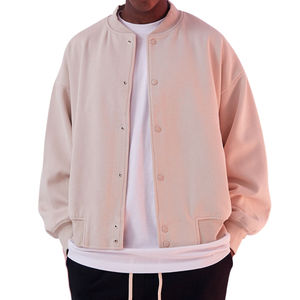 Chaqueta Bomber de Invierno para Hombre, de Alta Calidad, Informal, de Color Sólido, Ajuste Holgado, Premium, Cálida, Ligera, Estilo Urbano, Duradera - Product Image 3