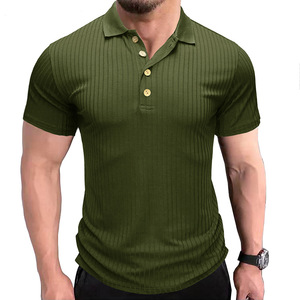 Fournisseur de vêtements en gros Polos en coton avec logo personnalisé Polo blanc régulier anti-UV et respirant pour hommes - Product Image 6