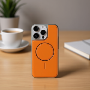 Funda Magnética de Cuero Genuino Premium para 16 Pro, Diseño de Lujo para Teléfono Móvil - Product Image 3