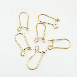 ตะขอเกี่ยวต่างหูรูปไตทองแดง 5 คู่ ชุบทอง เงิน และโรสโกลด์ พร้อมเคลือบ E-Coated สำหรับทำเครื่องประดับ - Product Image 1