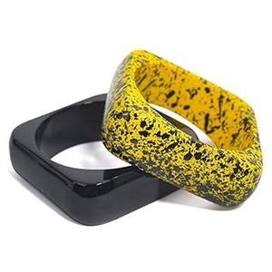 Bijoux de mode Résine Bangales Vente chaude de l'Inde Finition attrayante faite à la main pour les femmes - Product Image 1