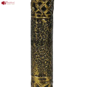 Bougeoir marocain en métal artisanal avec bougeoirs martelés à la main en Bronze - Product Image 3