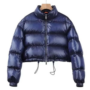 แจ็กเก็ตแบบพองสำหรับผู้หญิงผ้าคอตตอนระบายอากาศได้ดีแห้งเร็วปรับแต่งได้สำหรับฤดูหนาว - Product Image 4