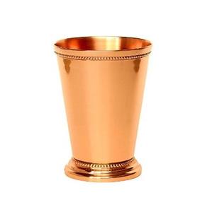 <b>Straight</b> Smooth Copper Beer Mugs With Copper Handle - Product Image 3