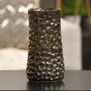 Jarrón de acero inoxidable de diseño moderno, decoración de Metal atemporal, florero personalizable, jarrón elegante personalizado para el hogar y la Oficina - Product Image 3