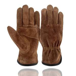 Guantes de Cuero al por Mayor OEM con Logotipo Personalizado, Aislantes, de Piel de Vaca, Resistentes al Viento, con Agarre para Trabajo Industrial en Exteriores en Invierno - Product Image 6