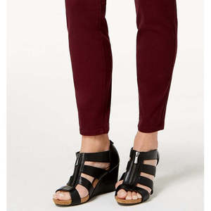 Jean Skinny Femme Style & Co Rouge Coupe Courbée Taille 10 Taille Mi-Haute Style Boyfriend en Denim Respirant Lavable Tendance - Product Image 2