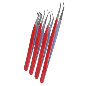 Pince à épiler d'extension de cils personnalisée à 45 degrés de haute qualité pince à cils populaire et autres outils de maquillage avec logo personnalisé - Product Image 3