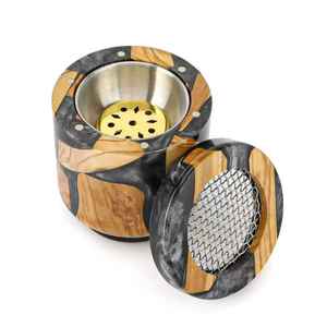 Difusor de Aromaterapia de Resina y Madera de Alta Calidad, Quemador de Incienso Catalítico, Quemador de Incienso de Madera, Soporte para Quemador de Incienso - Product Image 1