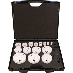 17-Piece Bi-Metal Hole <b>Saw</b> Set 19-114mm Cutting Depth 38mm TECWERK - Product Image 1