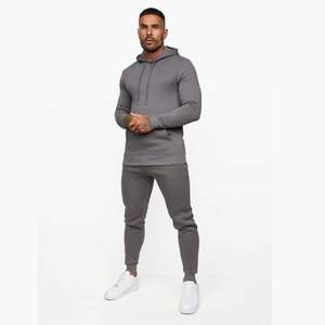 Survêtement en coton de haute qualité personnalisé pour hommes, vêtements de sport, ensemble de survêtement pour hommes, sweat-shirts à capuche, jogging - Product Image 3