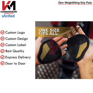 Guantes de Entrenamiento con Almohadillas de Agarre para Mujer, Almohadillas de Agarre para Levantamiento de Pesas, Agarres de Neopreno para Manos Sudorosas, Guantes de Gimnasio para Fisicoculturismo y Fitness - Product Image 5