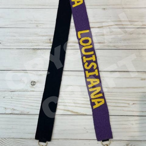 Correa de monedero con cuentas Star Texas Forever, bolsa de cuentas de semillas de oro blanco personalizada, accesorios, bolsas, piezas especiales, accesorios - Product Image 2