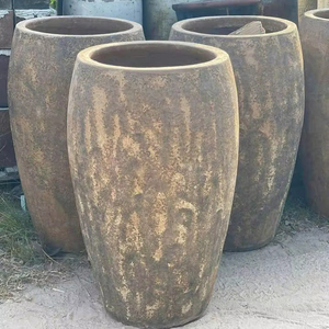 Poterie Saigon Atlantis Glazed Oldtime Clay Poterie faite à la main par Home Garden Fournisseur au Vietnam - Product Image 1