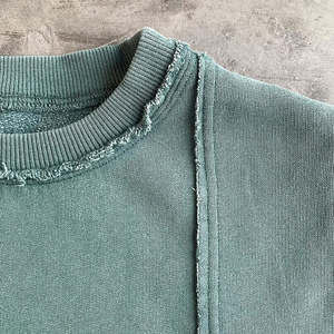 Chaleco Deportivo Personalizado Ecológico de Secado Rápido, 100% Algodón, Felpa Francesa Gruesa, Estilo Vintage, Lavado a la Piedra, para Hombre - Product Image 6