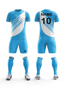 ชุดกีฬากางเกงขาสั้นสำหรับผู้ชายเสื้อกีฬาเสื้อกีฬาชุดฟุตบอล - Product Image 4