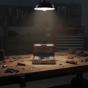 Usag 8-Piece Assortment with <b>Socket</b> Bits for XZN <b>Screws</b> ABS Case - Product Image 3